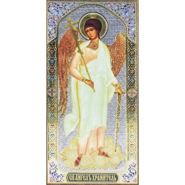 Икона на планшете РОСТОВАЯ малая 9 х 18 Ангел Хранитель (уценка)