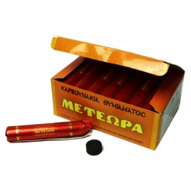 Уголь "Метеора" экологический, быстровозгораемый, диаметр 22 мм (24 упаковки по 10 таблеток)